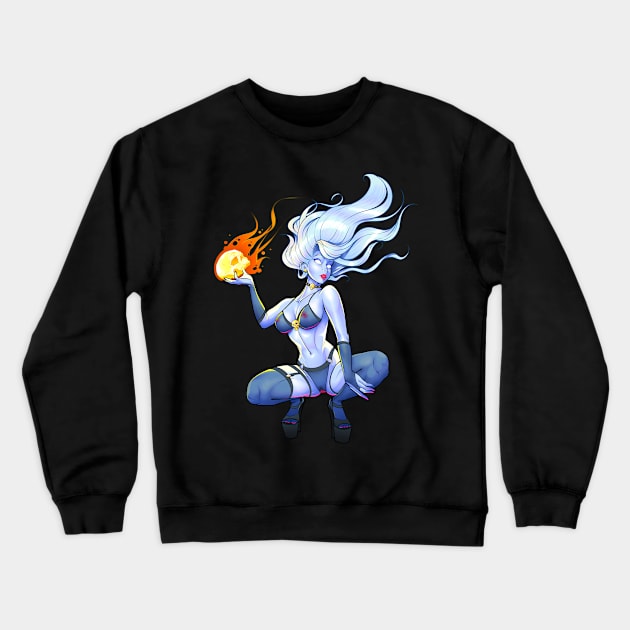 Lady of Death Crewneck Sweatshirt by Made In Kush